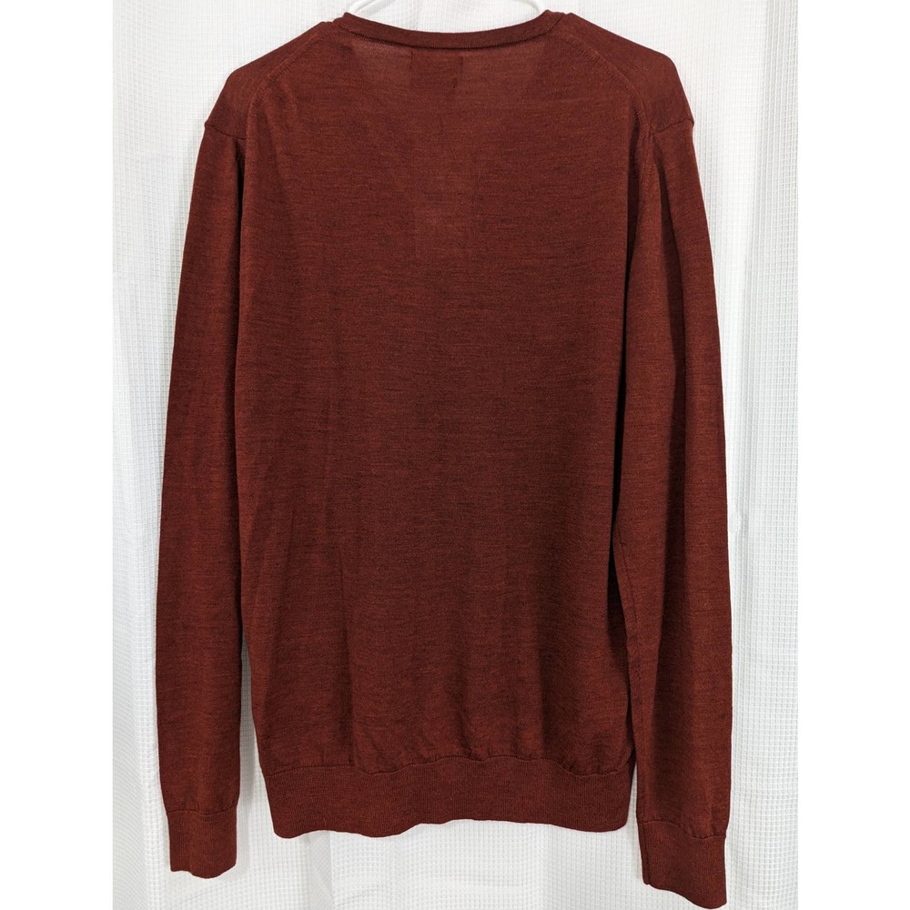 Nwt! Zara! Brick Red Superfine Wool, Airy Lightwe… - image 7